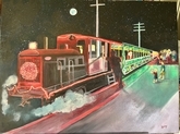 Sugar Cane Train at Christmas